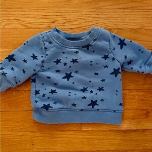 Hanna Andersson Blue Starry Kids Sweatshirt